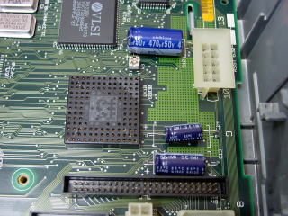 CPU socket of IIcx