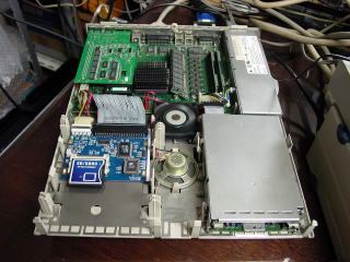 SCSI HD replaced by CF card adaptor 