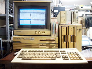 PC-9801VXと周辺機器