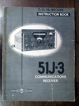 cover of origina manual of 51J-3