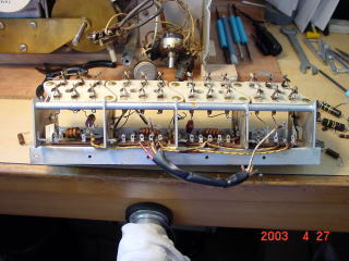 all parts are removed  in RF wiring assmbly 