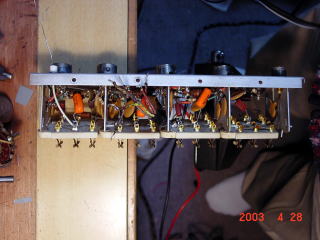 RF wiring assmbly after repaired 