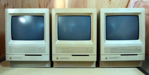 Macintosh SE/30 3台 可動です